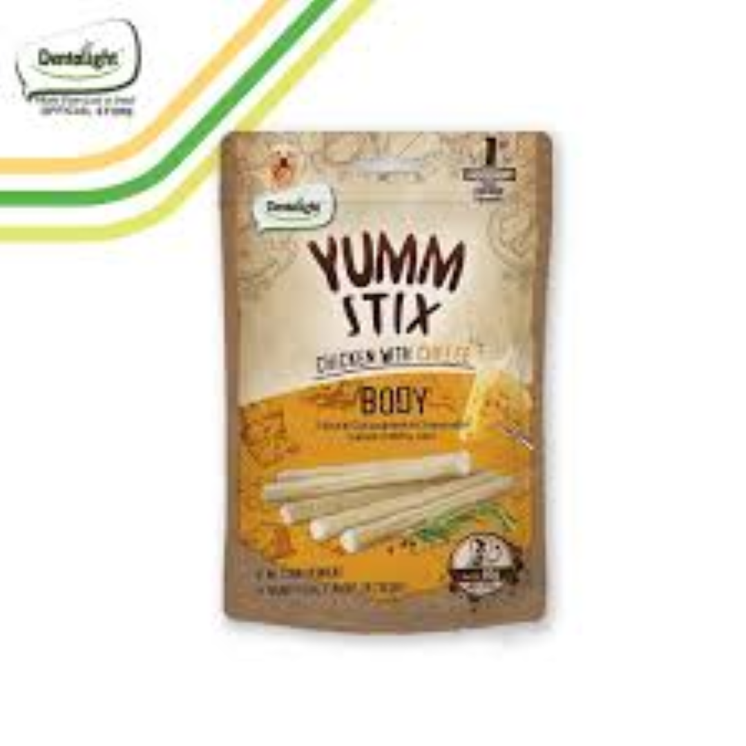 YUMM STICK BODY CHICKEN WITH CHEESE 50GR